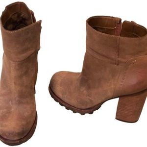 Sam Edelman Brown Ankle Booties